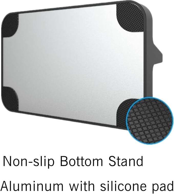 Stand Base Compatible with Valve Steam Deck Console Accessories for Nintendo Switch Handheld Video Game PC Gaming Holder Stand - Black - Image 5