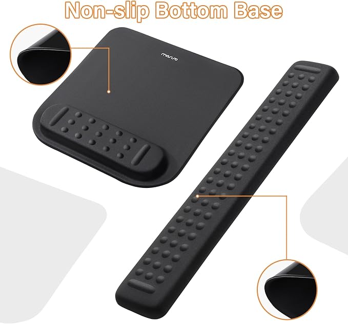 MOSISO Keyboard Stand&Wrist Rest Support for Keyboard &Mouse Pad Set - Image 7