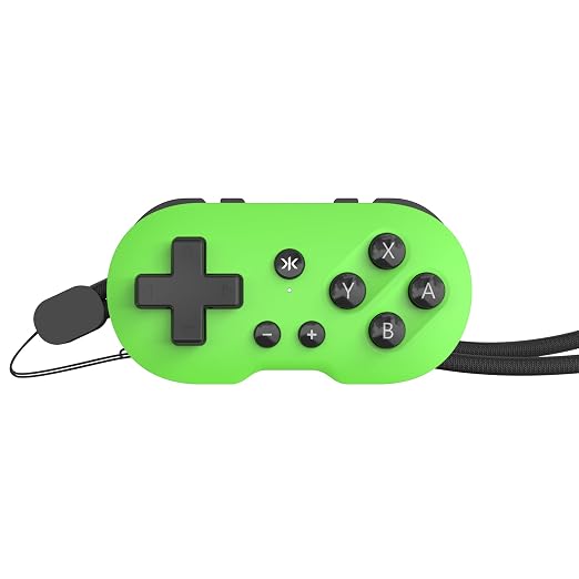 CRKD ATOM - Collectible Keychain Controller for Nintendo Switch, PC, Mac, Mobile and Smart TV (Leaf Green) by CRKD
