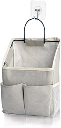 Wall Hanging Storage Bag,Wall Hanging Organizer bags with Pockets, Wall organizer Storage for Dormitory Bathroom Bedroom Kitchen (Grey1) by Someteth