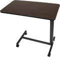 Roscoe Medical Hospital Bed Table, Rolling Overbed Table, Laptop Tables for Recliner, Bed, Bedside and Sofa - Computer Tables, Hospital Tray, Adjustable with Wheels and Secure Height Adjustment by Roscoe+Medical