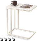 VASAGLE C Shape End Table for Couch or Sofa, Industrial Small Side Table by Unknown
