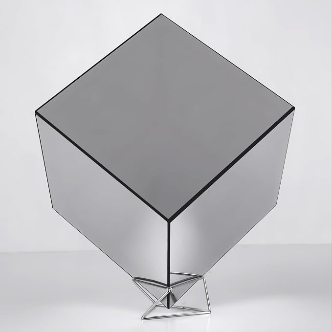 Infinity Mirror Hyper Cube Table Lamp, Desk Art Mood Light - Image 2