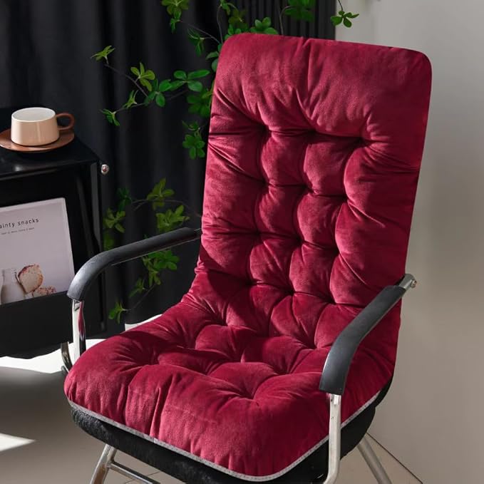 Office Chair Cushion Plush Seat Pad with Back Support Desk Cushions for Gamer Chair Recliner Rocking Chair by Unknown