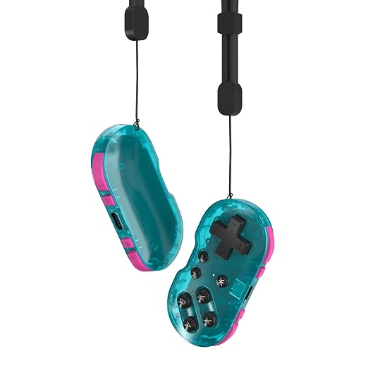 CRKD ATOM - Collectible Keychain Controller for Nintendo Switch, PC, Mac, Mobile and Smart TV (Glacier Blue) - Image 2