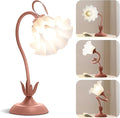 WERFOP Flower Desk Lamp Cute Pink Table Lamp for Bedroom Girls Room by WERFOP
