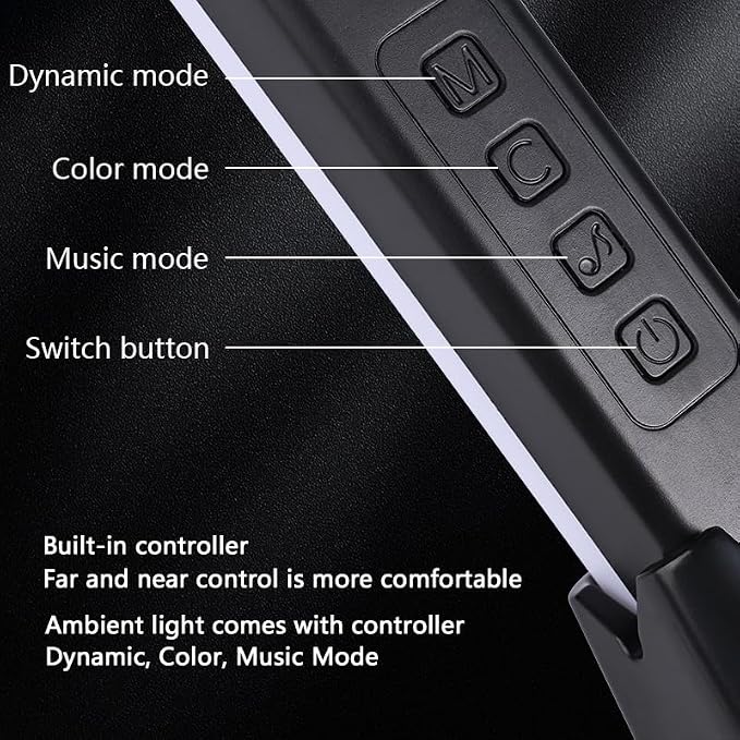 MIHEAL LED Light Bar RGB Lamp,Smart Lighting Tower Starter Kit with Remote for PC, TV, Gaming Room and Computer Case … - Image 5