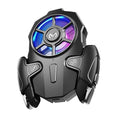 Yoidesu Mobile Game Controller with Cooling Fan, Mobile Game Joystick Gamepad, RGB Light, 3 Speed Wind, Long Battery Life, Foldable Portable Gaming Radiator for Phone by Yoidesu