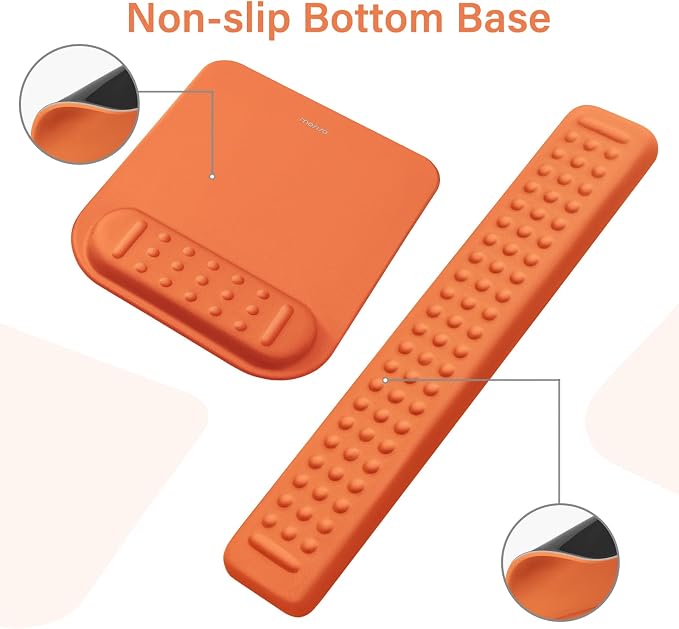 MOSISO Keyboard Stand&Wrist Rest Support for Keyboard &Mouse Pad Set - Image 5