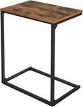 VASAGLE C Shape End Table for Couch or Sofa, Industrial Small Side Table by Unknown