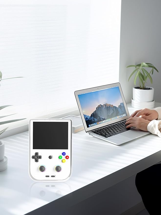 Case for RG406V Retro Gaming Console,BOVUGAC Fully Wrap TPU Soft Protective Shockproof Cover for ANBERNIC RG406V Handheld Game Consoles-Clear - Image 8