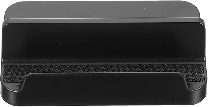Portable Phone Stand and Game Console Holder, Black Multi-Function Desktop Rack for Home Use, Compact Phone Support for Cellphones and Handheld Gaming Devices by OATIPHO