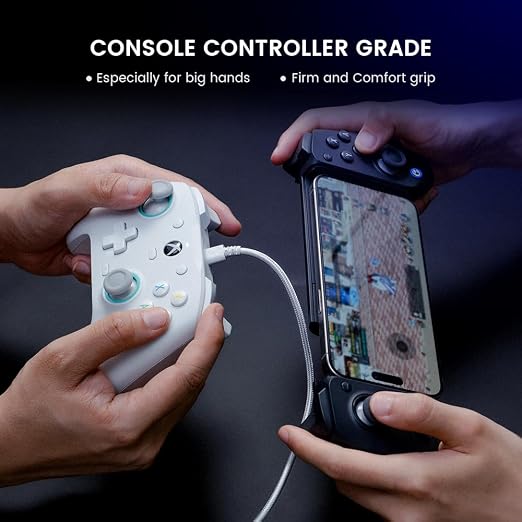 GameSir G8 Plus Bluetooth Mobile Game Controller for Switch & iOS & Android & Tablets, Wireless Gamepad with Hall Effect Joysticks/Hall Trigger, Play Minecraft, Genshin Impact, Call of Duty Mobile - Image 7