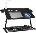 iXTRA Adjustable Laptop Lap Desk with Cooling Fan USB Light for Adults by IXTRA