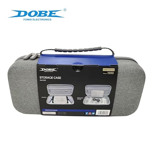 DOBE Portal storage cases EVA hard -shell game console storage bag handheld handler portable hand -style storage package for PS5 Portal handheld dual zipper storage package - Image 8