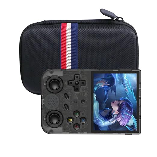 JINMEI Hard EVA Carrying Case Compatible with RG353V/RG353VS Handheld Game Console Case。 - Image 7