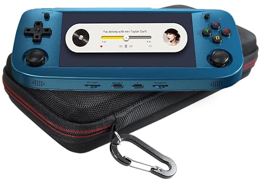Maoershan Travel Carrying Case for Dosnura RG503 Handheld Game Console Support 5G WiFi 4.2 Bluetooth RK3566 64BIT 64G TF Card 4193 Classic Games(Case Only) by Maoershan
