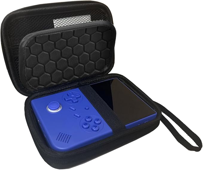 Xmaspanda Carrying Case for RG40XXV R36 MAX, Retro Game Console Travel Case Black by Unknown