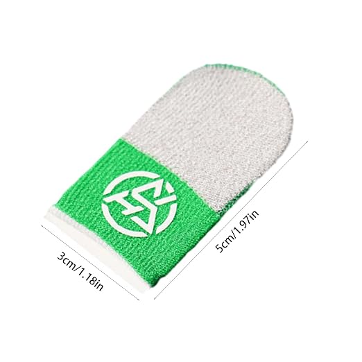 Gaming Finger Sleeves Protectors Antislip Touch Displa Gloves for Precise Mobile Game Control 4pcs FPS Gaming Finger Sleeves - Image 9
