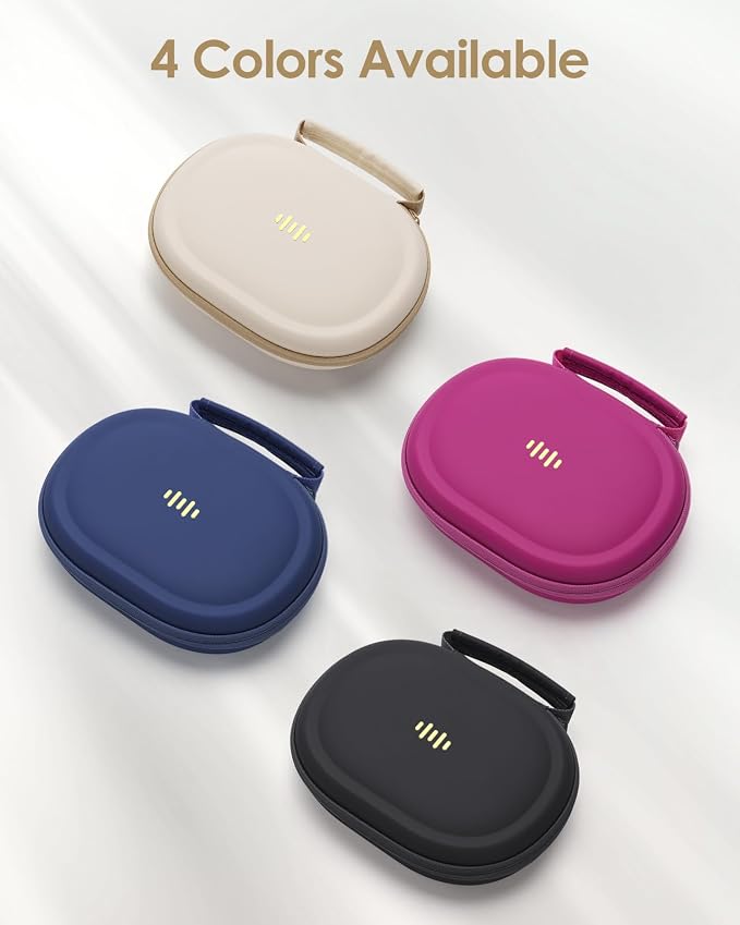 Headphone Case Hard Shell for Bose Quietcomfort/Skullcandy/JBL Tune 720BT/520BT/510BT/Live 770NC/460NC, Super-Slim Upgrade PU Pocket Over-Ear Headset Universal Portable Travel Organizer Bag - Image 7