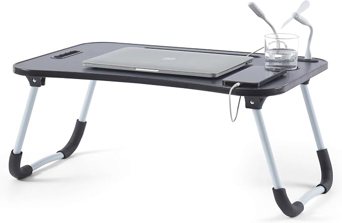 Nestl Laptop Lap Desk, Bed Tray with USB Port Laptop Stand for Bed 24"x16" by Nestl