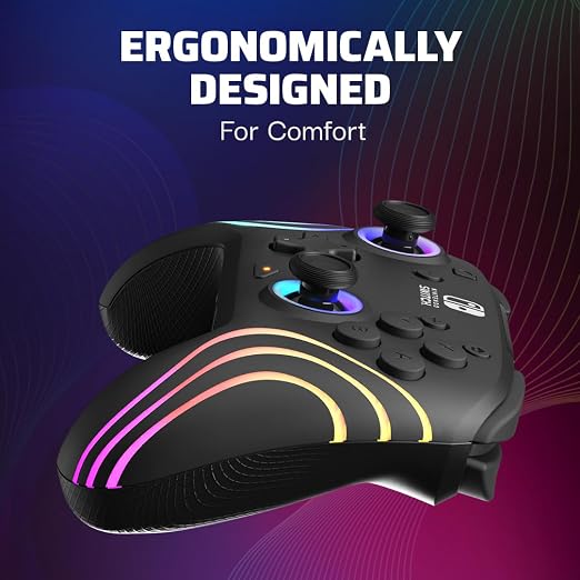 PDP Afterglow Wave Wireless RGB Gaming Controller for Nintendo Switch 2 - Image 9