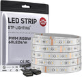BTF-LIGHTING RGBW LED Strip Warm White 16.4ft 60LED DC24V UL Listed IP67 by BTF-LIGHTING