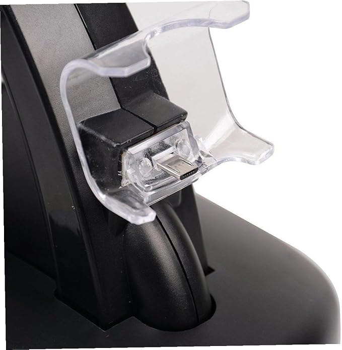 Controller Charger Charging Station Dual USB Charging Dock for Pro Slim Controllers with Led Indicator for Gamepad Storage - Image 4