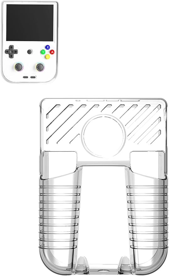 Case for RG406V Retro Gaming Console,BOVUGAC Fully Wrap TPU Soft Protective Shockproof Cover for ANBERNIC RG406V Handheld Game Consoles-Clear by Unknown