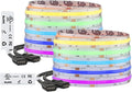 BTF-LIGHTING IP66 RGB COB LED Strip DC24V 32.8FT Color Changing Light by BTF-LIGHTING