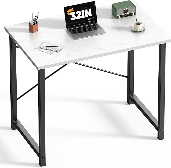 DUMOS 32 Inch Small Computer Desk, Gaming Desks for Home Office Bedroom by DumosLifestyle