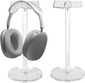 Acrylic Desktop Headphone Holder, Countertop Accessories Stand,Universal for All Music Gaming Headsets 1 Pack(DP015) by Dealpoli