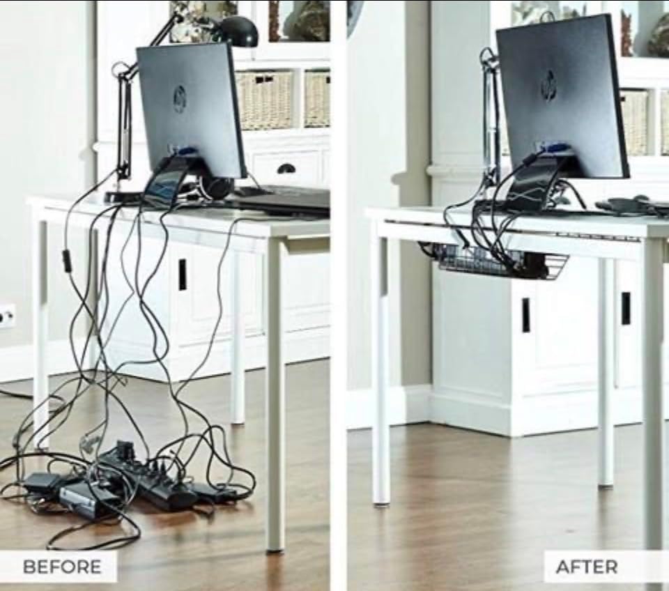315-Piece Cable Organizer Kit with Clips, Sleeves, Zip Ties and Adhesive Holders for Desk, Home Office and Car Wire Management - Image 3