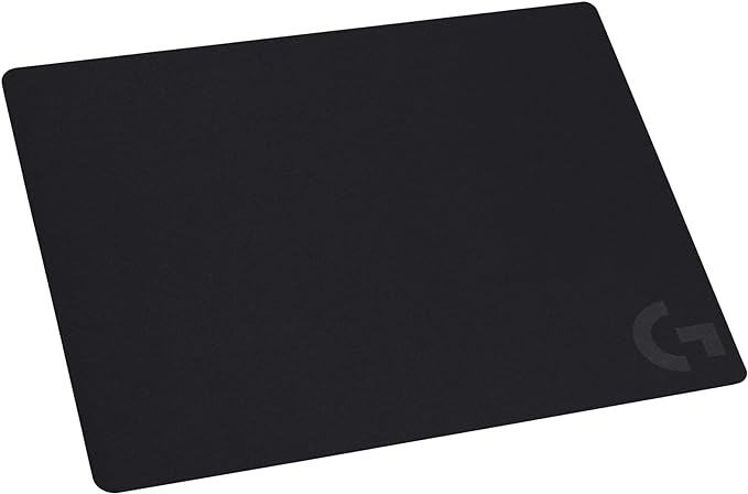 Logitech G240 Cloth Gaming Mouse Pad (340x280x1) - Black | 340x280x1, Optimized for gaming sensors, moderate surface friction by Unknown