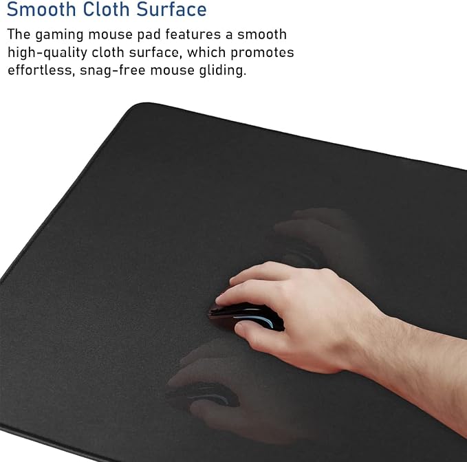 Large Mouse Pad, 31.5X11.8In Durable Non-Slip Natural Rubber Base Mousepad | Mouse Pad, Non-Slip Natural Rubber Base,Waterproof Computer Keyboard Pad Mat for Esports Pros/Gamer/Desktop/Office/Home - Image 3