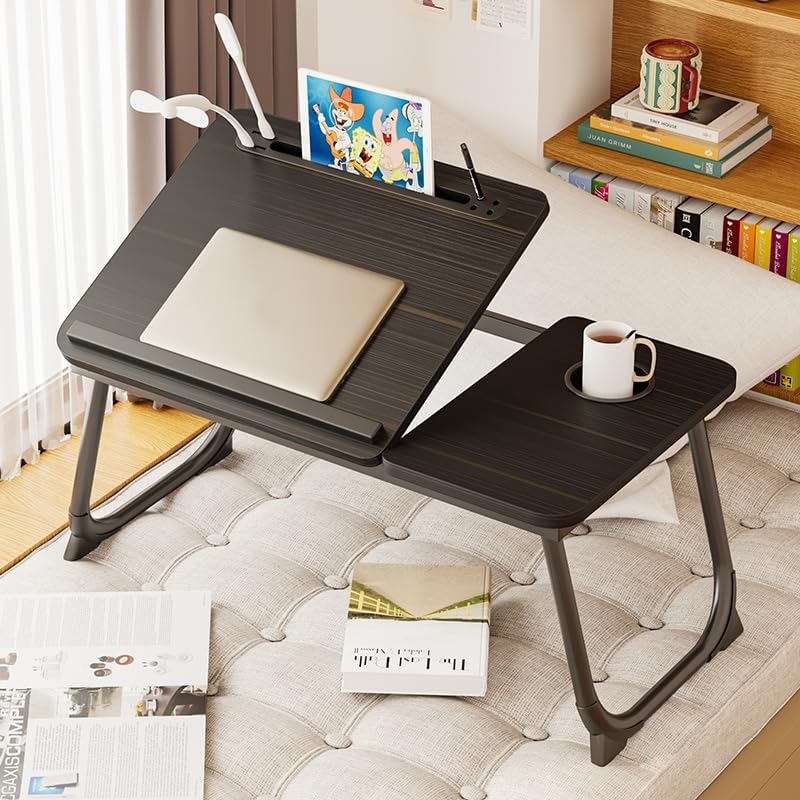 Laptop Desk for Bed, Adjustable Laptop Stand with 5 Different Angles - Image 6