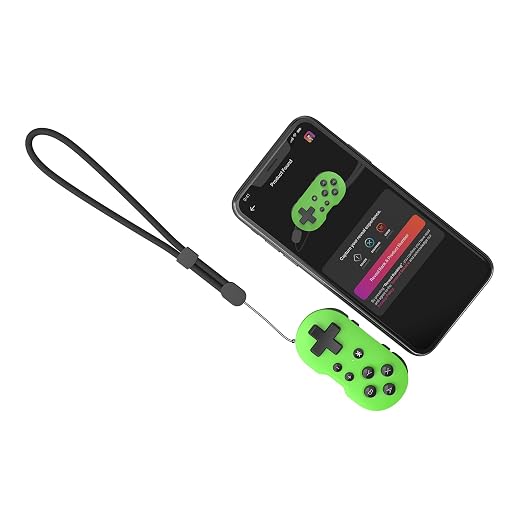 CRKD ATOM - Collectible Keychain Controller for Nintendo Switch, PC, Mac, Mobile and Smart TV (Leaf Green) - Image 3