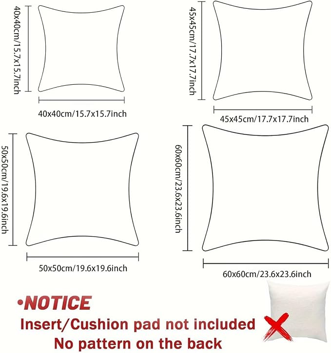 2pcs, 4th of July Linen Pillow Covers, American Flag Patriotic Decorations Throw Pillow Covers Farmhouse Independence Day Cushion Case for Couch Sofa Summer Home 16x16 Pillows Linen Pillowcase - Image 3