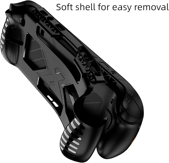 Ergonomic Hand Grip Cover Case for OneXPlayer APEX AMD MAX, TPU Cooling Shell Stand Holder Modified Grip Enhance Hand Feel Protective Sleeve Case with Stand for APEX Gaming Console Accessories - Image 4