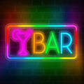 Bar Neon Sign, LED Sign for Wall Decor, LED Neon Light Signs for Home, USB Powered Bar lights for Cocktails Man Cave Party Club, Christmas Gifts by Qusea