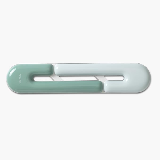 Kensington Duo Gel Loop Wrist Rest for Keyboard, Wrist Pad for Full Size Keyboard, Ergonomic Wrist Pad, Non-Skid Computer Pad with Wrist Support, Green K62680WW, 17.7" x 3.7"x 0.9” by Unknown