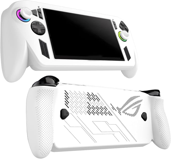 Silicone Protective Cover for ROG Ally X Portable Console Ergonomic Anti-Drop,Scratch Resistant Protective Cover Stand for ROG Ally X Gaming Gear by Unknown