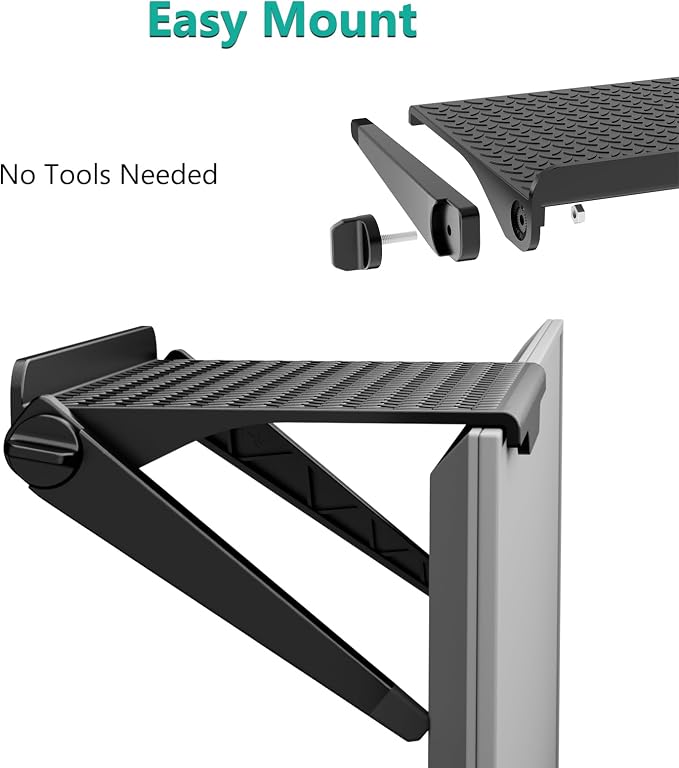 WALI Soundbar Mount, 2 Pieces No Drilling TV Top Shelf for Sound Bar, Universal Floating TV Monitor Shelf for Router, Sound Bar Mount Fits Samsung, Sony, LG, Bose, Up to 13.2Lbs, 11.8"x4.7"(TSP002-2B) - Image 4
