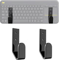 Keyboard Wall Hanger Universal for Gaming Mechanical Keyboards, Keyboard Wall Mount Storage Organizer Compatible with Logitech/Razer/Microsoft/Kensington, etc., for Devices Thickness < 2.5cm by RUKUHOT