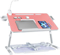 iXTRA Adjustable Laptop Lap Desk with Cooling Fan USB Light for Adults by IXTRA