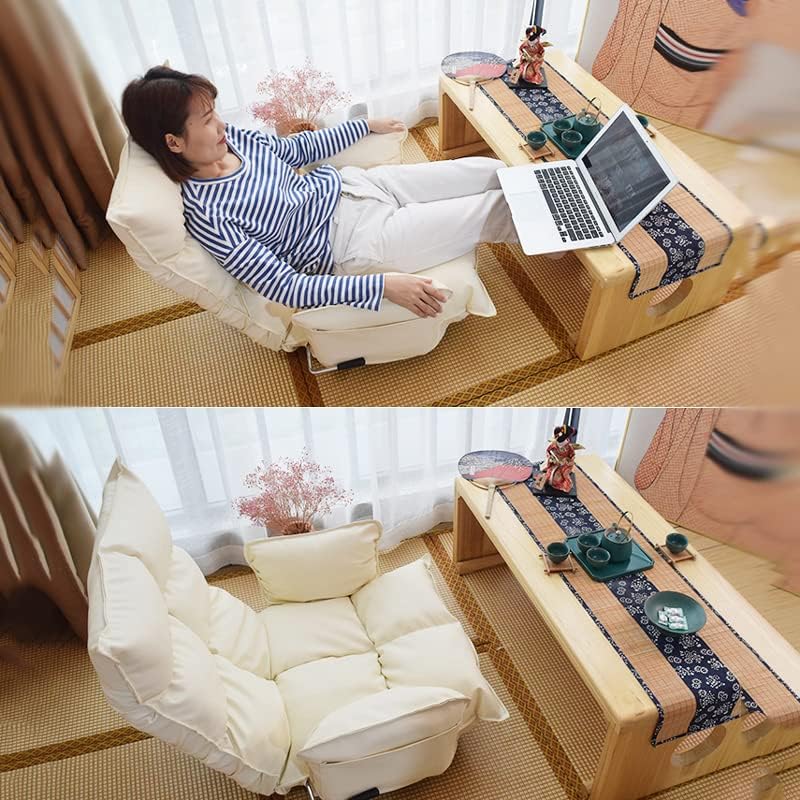 Gaming couch for adults,Floor Gaming Chair with Extra Wide Arms,high Back Folding 360-Degree Swivel Floor Lazy Sofa ,The backrest is adjustable in 14 angles suitable for teenagers and adults,3 - Image 7