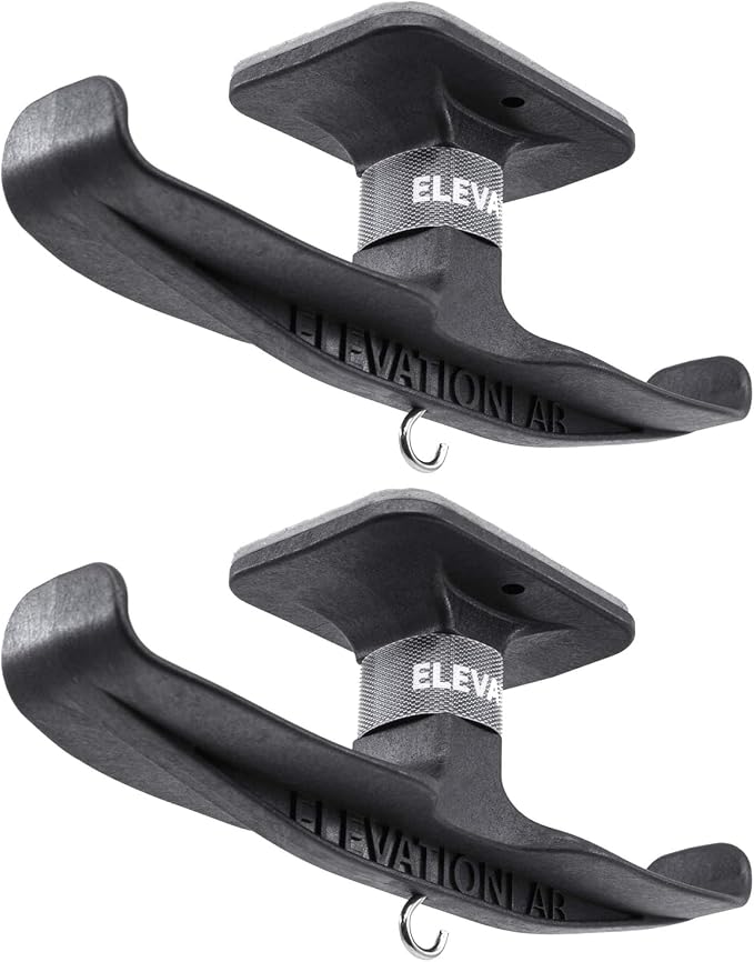 Elevation Lab The Anchor Pro (2-Pack) - Extra Strong Under-Desk Headphone Stand Mount with Built-in Cord Management by ElevationLab
