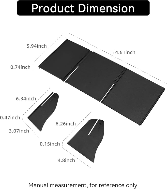 LUCKEASY Glove Box Divider for Hyundai Santa Fe 2026 2025 2024 - Image 7