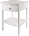 Winsome Wood Claire Accent Table, White by Winsome