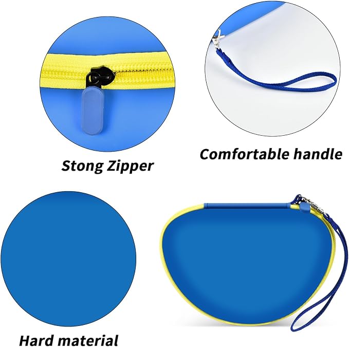 ANKHOH Kids Headphone Case for eKids, for Beats Solo4 Headphones, Deepblue - Image 4